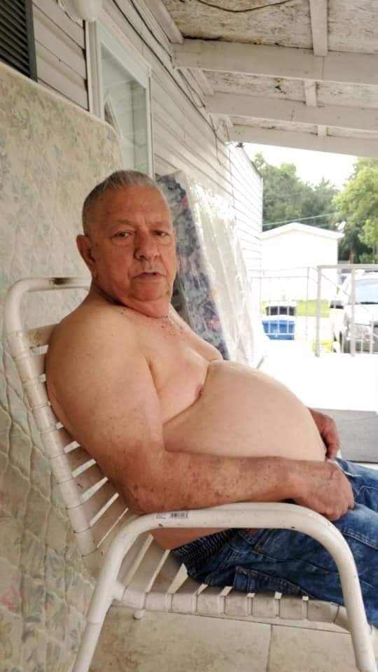 Chubby Mature Outdoor